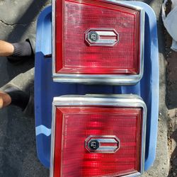 1981 Pontiac Grand Prix G Body Tail Lights Set, OEM parts