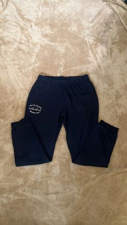 Adidas Navy Blue Fleece Joggers Sweatpants