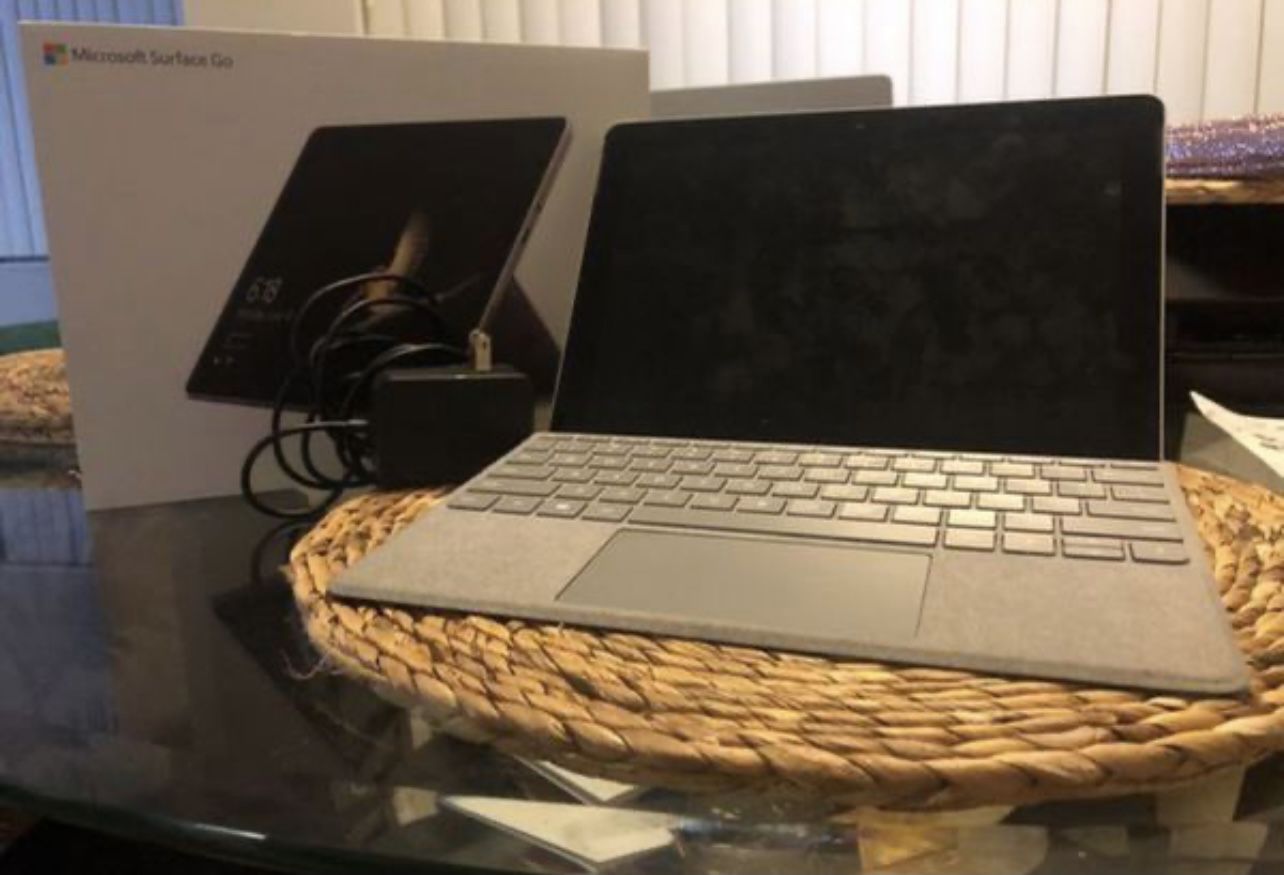 Microsoft Surface Go with Carrying Case