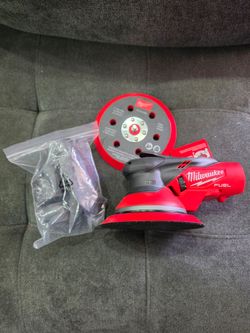 Milwaukee M12 FUEL 6 in. Random Orbital Sander (3/16 in. Orbit) Tool-Only