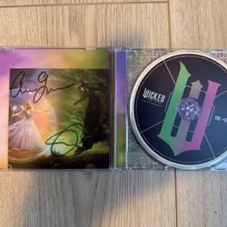 Wicked For Good Signed CD