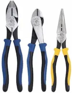 Klein Tools 3-Piece Pliers Set
