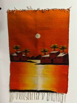 Egyptian flat- weave rug