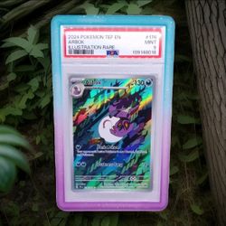Pokémon Arbok 176/162 Illustration Rare Temporal Forces PSA 9