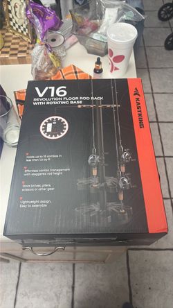 v16 revolution floor rod rack