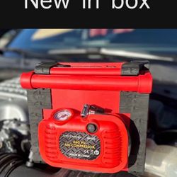 Jump Starter  Air Compressor LED Light Emergency Battery Box Charger Dewalt Rigid Milwaukee Makita