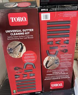 2 Sets Toro Universal Gutter Cleaning Kit