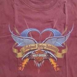 Y2K Harley Davidson Shirt