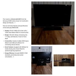 LIKE NEW 40INCH SAMANSUNG LED HD-TV$75