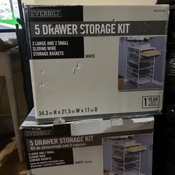 5 Drawer Storage Kit