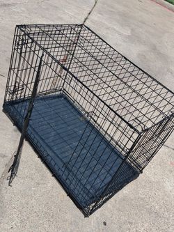 Dog Cage '36×24×27' with 2 Doors Crate Large