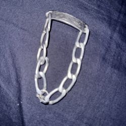 silver bracelet