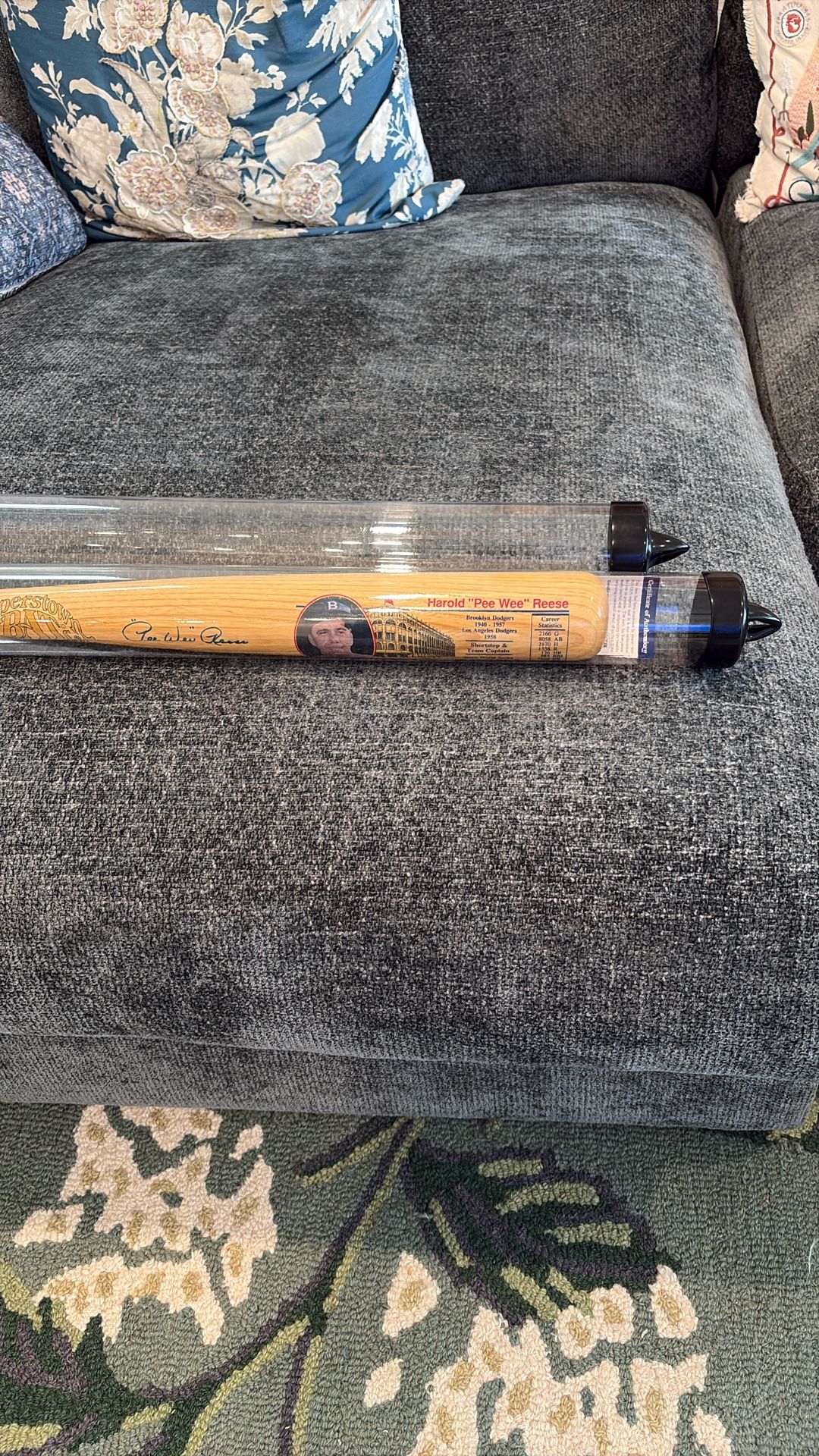 Baseball Tube Bat Holder.