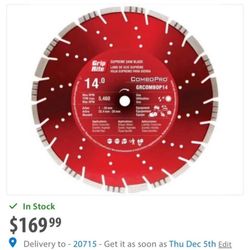 Diamond Blades And Sump Pump 2” No Jose