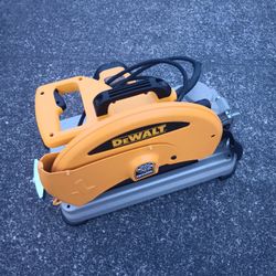 DeWalt DW28715 14in Cut-Off Hot Saw(Unused) with Abrasive Blade. Many Other Tools. For Pick Up Fremont Seattle. No Low Ball Offers Please. No Trades 