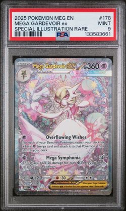 Pokemo Mega Gardevoir EX PSA 9