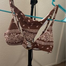 Brown Bandana Bikini