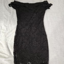 Black Lace Dress
