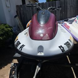 Two Jet ski en Trailers 
