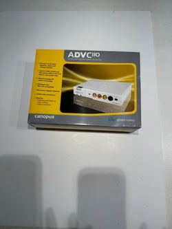 Canopus ADVC110 Advanced Digital Video Converter + Box & Manual