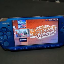 PSP 3000 KANSAS CITY BLU (PLEASE MESSAGE FOR DETAILS)