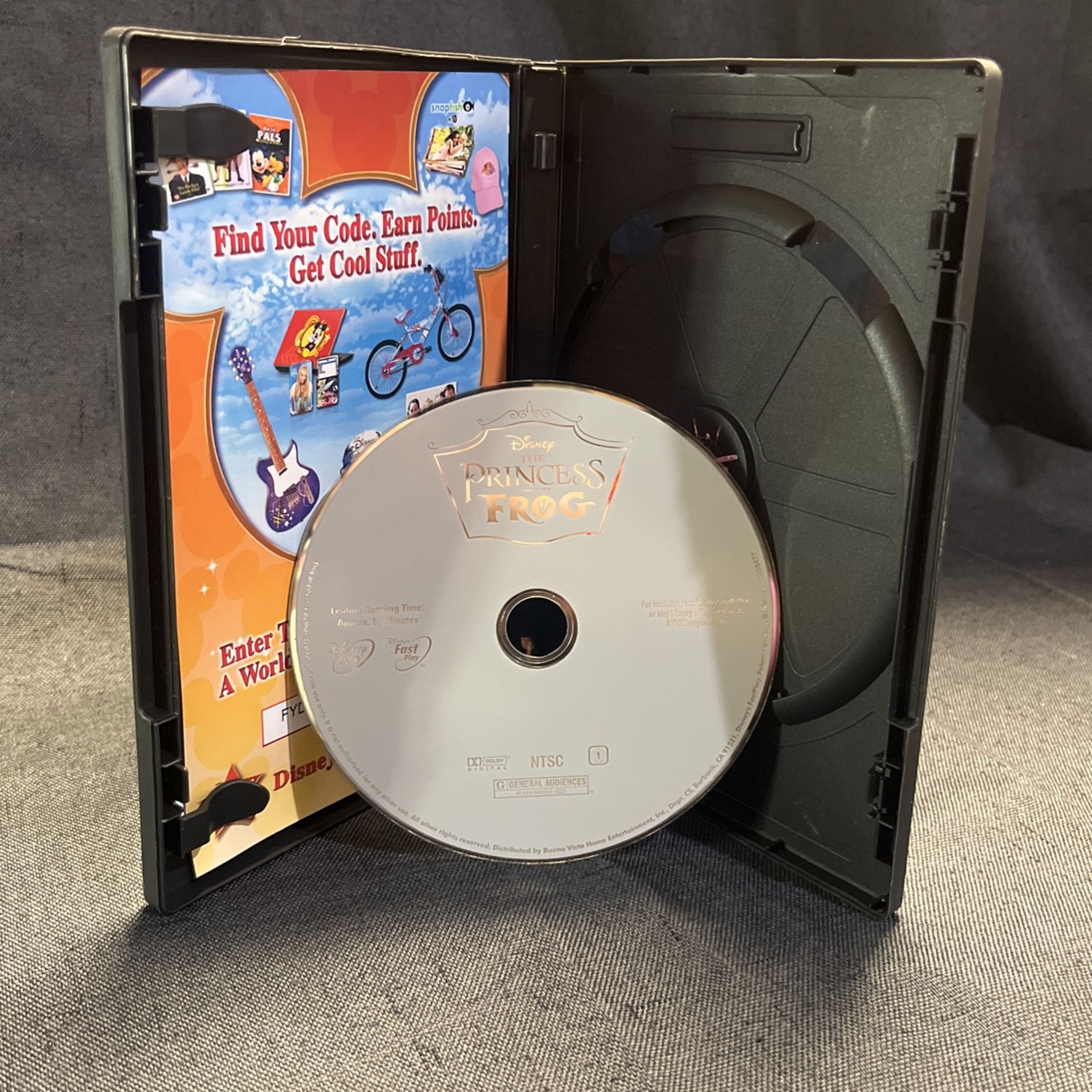 Princess And The frog DVD