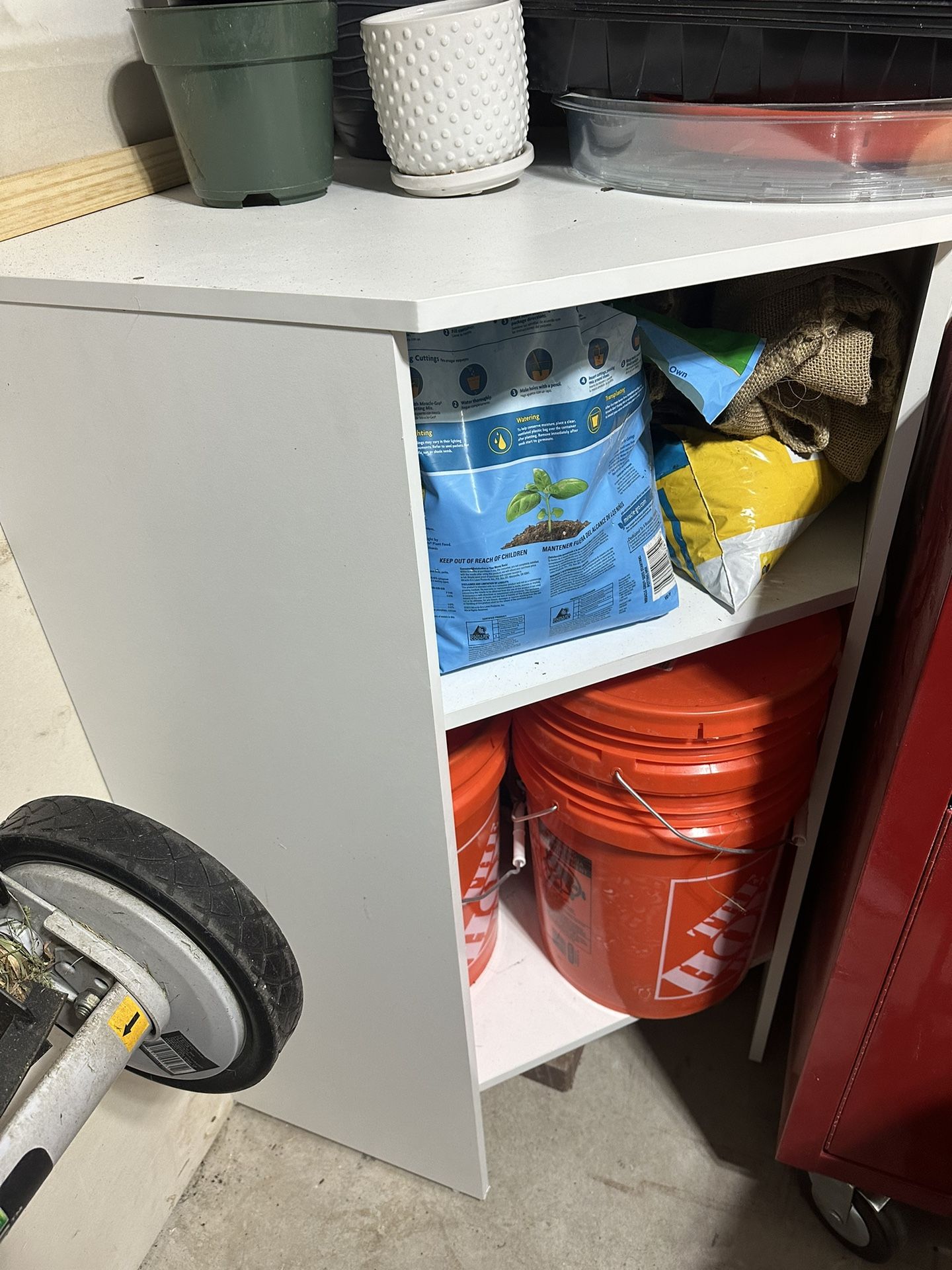 Closetmaid Style+ White Corner Shelving unit