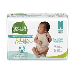 124 Newborn Diapers 