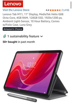 Lenovo Tab M11 11” display