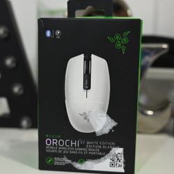 Open Box Razer Orochi V2 White Edition Wireless Gaming Mouse 