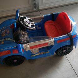 Paw Patrol Toddler Car