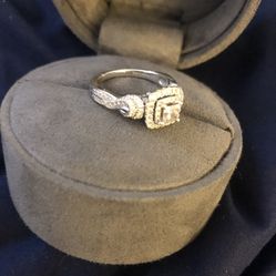 Vera Wang Diamond Ring 1 Ct Size 6 