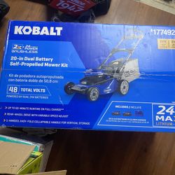 Kobalt 24v  20” Dual Battery Self Propelled Mower Kit