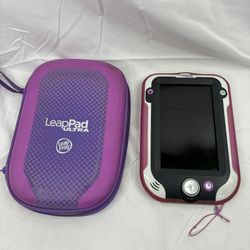 LeapFrog LeapPad Ultra Pink 33300 Kids’ Learning Tablet w/ 7 Games & Case