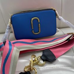 Marc Jacobs the Snapshot Crossbody Bag Blue
