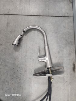 Kitchen 1 To 3 Holes Faucet Bronze Nickel 