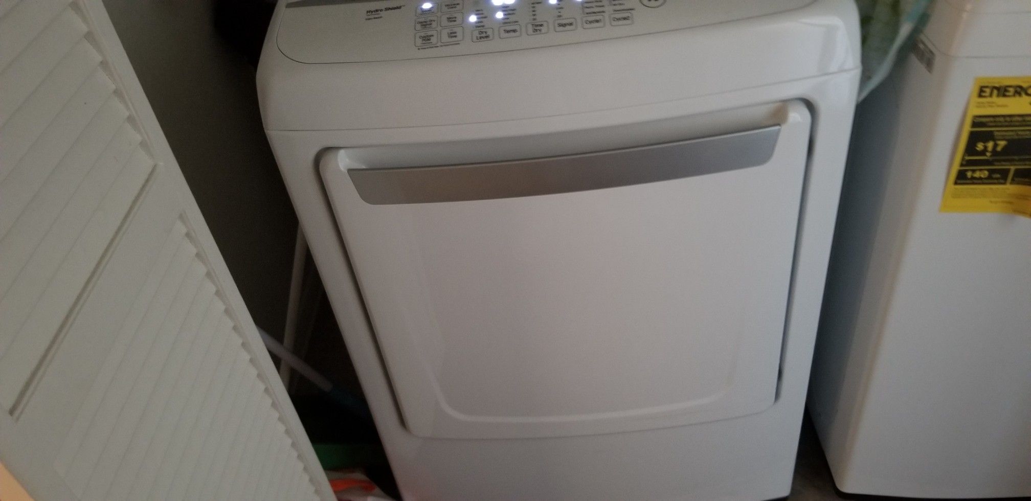 LG Dryer DLE 1501 W 7.3 cu.ft.Ultra Large Capacity High Efficiency Front Control