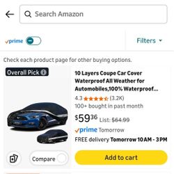 10 Layer Coupe Car Cover A4-1