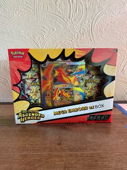 Pokemon Ascended Hero’s Mega Emboar EX box