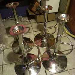 Bar Stools,No Seat's For Them.. Just The Stools 