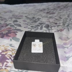 Gold Circular Earrings