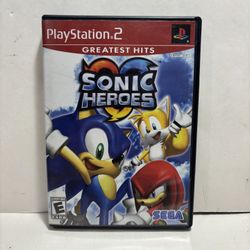Sonic Heroes (Sony PlayStation 2 PS2 Game) 