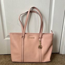 Michael Kors Pink Tote Bag 