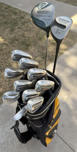 Warrior custom golf set