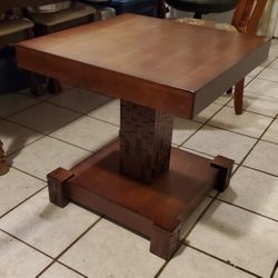Beautiful Solid Wood Side Table