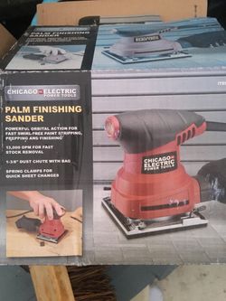 New Palm sander