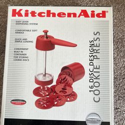 Kitchen Aid 16 Disc Designs Cookie Press