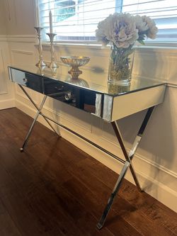 Mirrored console Table