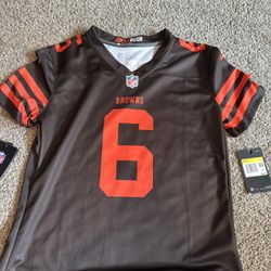 Browns Baker Mayfield Jersey Woman’s Small