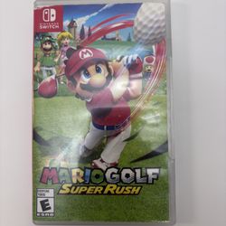 Mario Golf: Super Rush – Nintendo Switch – Like New w/ Case